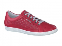 chaussure mobils lacets hilda perf rouge